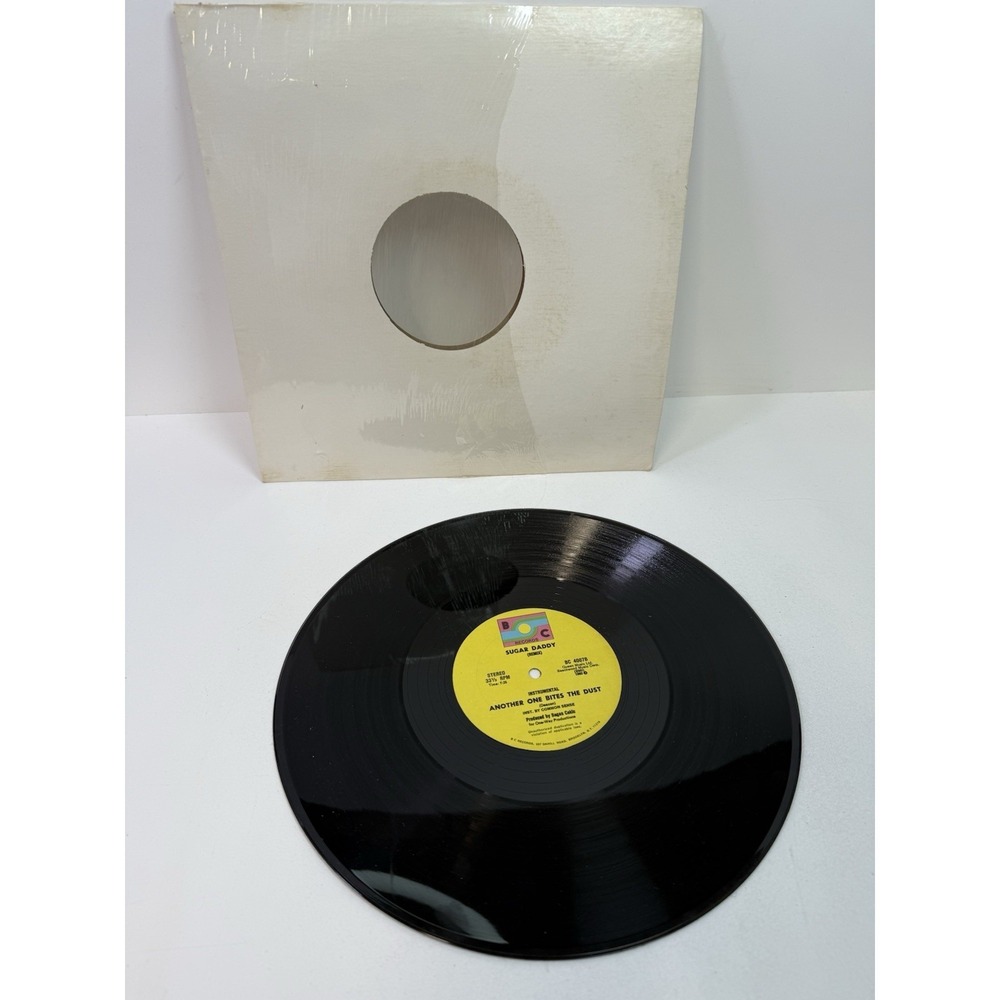 Sugar Daddy  – Another One Bites The‎ Dust 12" 1980 Queen Instumental / Rap